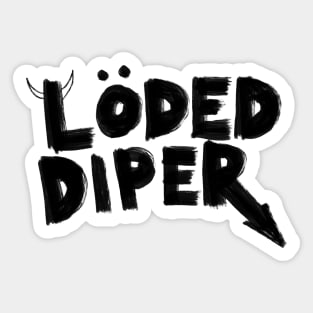 LÖDED DIPER Sticker